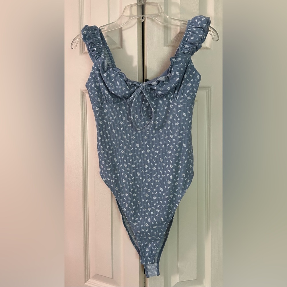 Floral Print Bodysuit